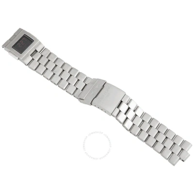 Breitling Aerospace Advantage Analog-digital Men's 22 Mm Titanium Watch Band E8017210/b999 In Black / Tan