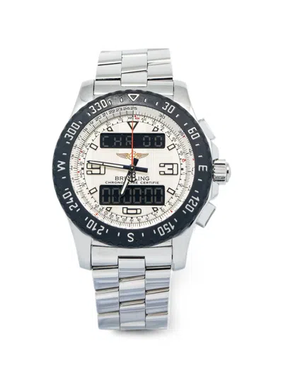 Pre-owned Breitling Airwolf Raven 44mm Watch In White
