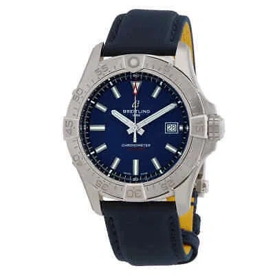 Pre-owned Breitling Avenger 42 Automatic Blue Dial Men's Watch A17328101c1x1