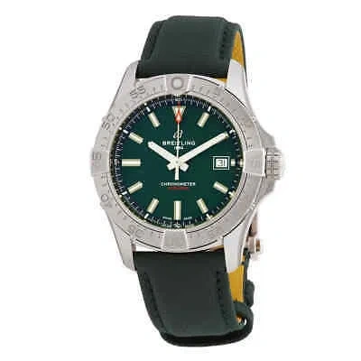 Pre-owned Breitling Avenger Automatic 42 Green Dial Men's Watch A17328101l1x1
