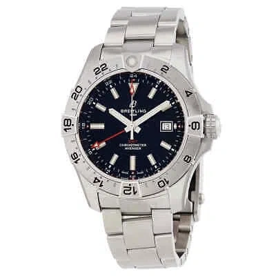 Pre-owned Breitling Avenger Automatic Black Dial Men's Watch A32320101b1a1