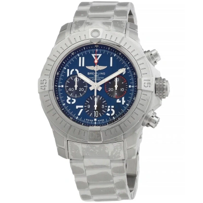 Breitling Avenger B01 Chronograph Automatic Chronometer Blue Dial Men's Watch Ab01821a1c1a1 In Metallic