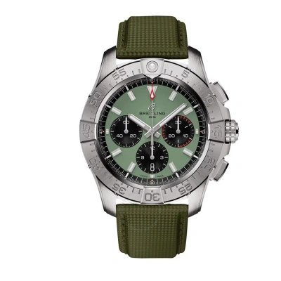 Breitling Avenger Chronograph Automatic Green Dial Men's Watch Ab0147101l1x1