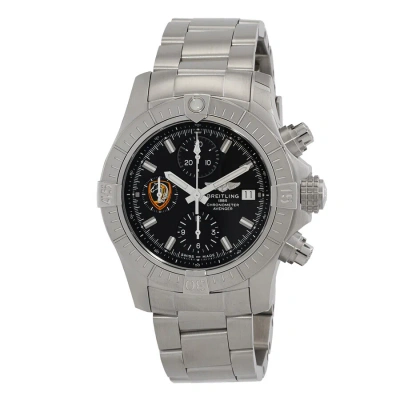 Breitling Avenger Chronograph "fursan Al Emarat" Automatic Chronometer Black Dial Men's Watch A13385