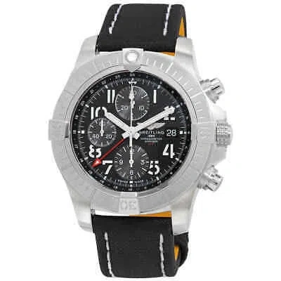 Pre-owned Breitling Avenger Chronograph Gmt Automatic Chronometer Mens Watch A24315101b1x2