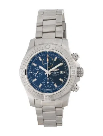 Pre-owned Breitling Avenger Chronomaph, 45mm In Multicolor