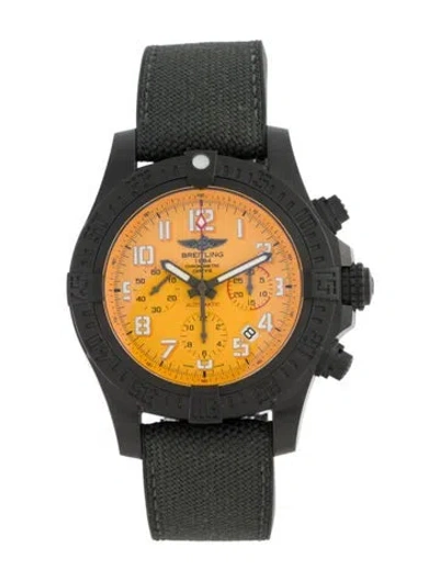 Pre-owned Breitling Avenger Hurricane Watch In Multicolor