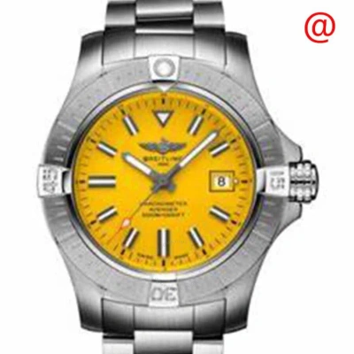 Breitling Avenger Ii Seawolf Automatic Chronometer Men's Watch A1731910111a1 In Yellow