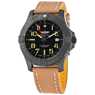 Breitling Avenger Night Mission Automatic Chronometer Black Dial Men's Watch V32395101b1x1