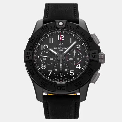 Pre-owned Breitling Avenger Sb0147101b1x1 Black Ceramic Automatic Men's Watches 44mm