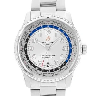 Pre-owned Breitling Aviator 8 Watch, 43mm In Multicolor