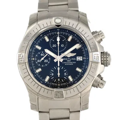 Pre-owned Breitling B-1 Stainless Steel Wristwatch () In Silver