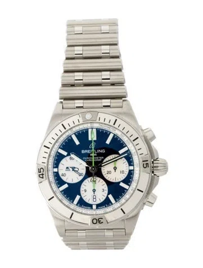 Pre-owned Breitling B01 42 Nfl Seattle Seahawks Edition, 42mm In Multi