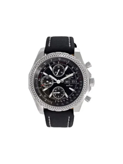 Pre-owned Breitling Bentley 45mm In Black