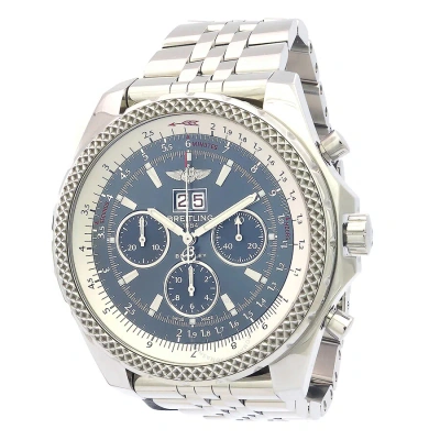 Breitling Bentley 6.75 Chronograph Automatic Grey Dial Men's Watch A4436212/f544.990a In Gray