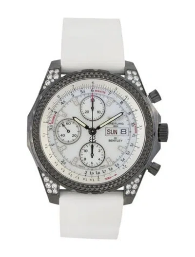 Pre-owned Breitling Bentley Gt Midnight Diamond Watch In Multi