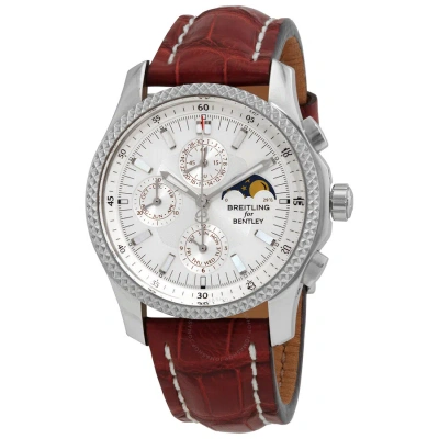 Breitling Bentley Mark Vi Complications Chronograph Automatic Chronometer Silver Dial Men's Watch P1 In Multi