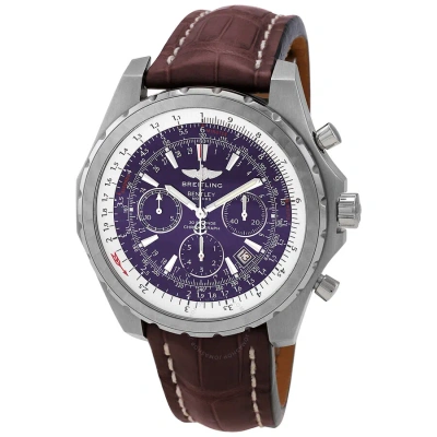 Breitling Bentley Motors T Chronograph Automatic Men's Watch A2536313/q522.787p.a20dsa In Brown