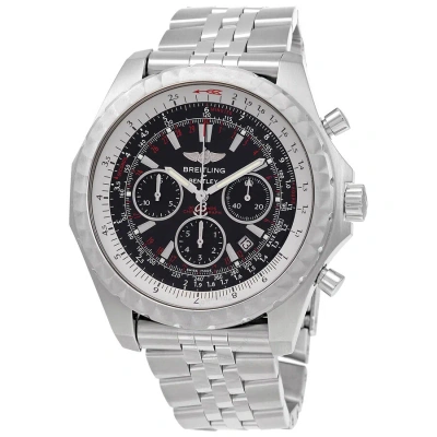 Breitling Bentley Motors T Speed Chronograph Automatic Black Dial Men's Watch A2536513/b954.991a In Metallic