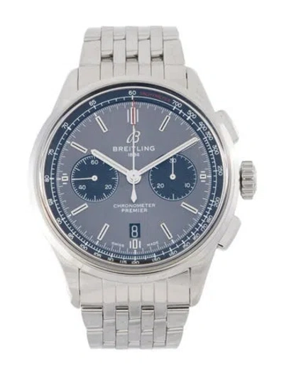 Pre-owned Breitling Bentley Premier B01 Chronograph Watch, 42mm In Multi