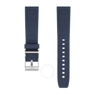 Breitling Blue Diver Pro Rubber Strap- 20mm Buckle Sold Separately. In Neutral