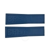 BREITLING BREITLING BLUE RUBBER WATCH BAND STRAP LUGS 24 MM