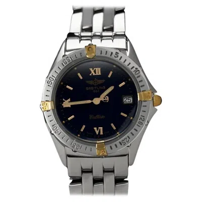 Pre-owned Breitling Callisto Midsize Unisex Watch, Stainless Steel & 18k Gold - B57046 In Multi