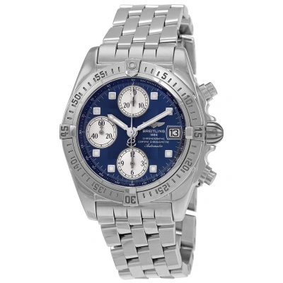Breitling Chrono Cockpit Chronograph Automatic Blue Dial Men's Watch A1335812/c654.361a In Metallic