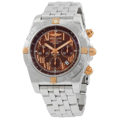 Breitling Chronograph Automatic Brown Dial Men's Watch Ib011012/q567.375a