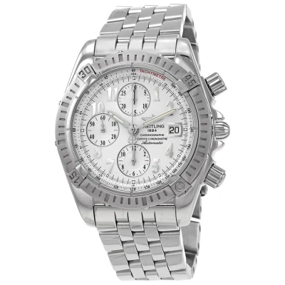 Breitling Chronograph Automatic White Dial Men's Watch A1335611/a573.372a In Metallic