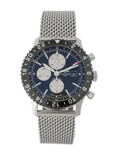 Pre-owned Breitling Chronoliner Watch, 46mm In Multi