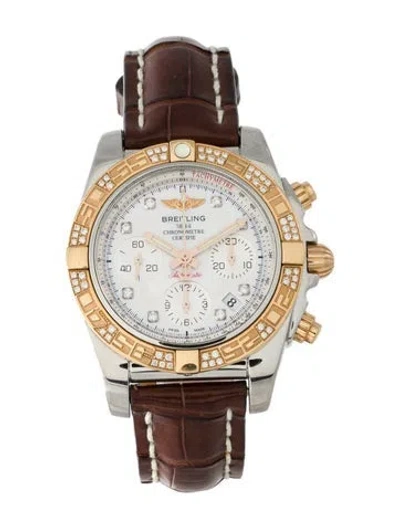 Pre-owned Breitling Chronomat 41 Watch In Multi