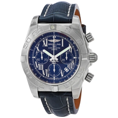 Breitling Chronomat 44 Chronograph Automatic Blue Dial Men's Watch Ab011011/c783.731p.a20ba.1