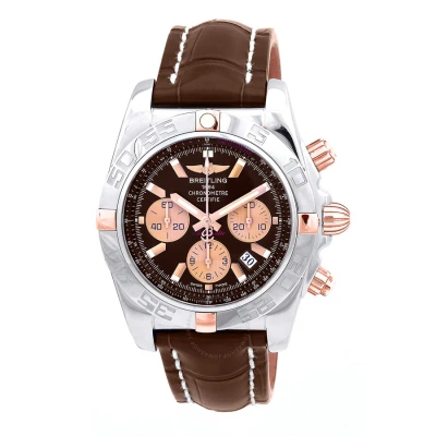 Breitling Chronomat 44 Chronograph Automatic Brown Dial Men's Watch Ib011012/q576.740p.a20d.1