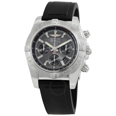 Breitling Chronomat 44 Chronograph Automatic Grey Dial Men's Watch Ab011011/f546.131s.a20s.1 In Brown