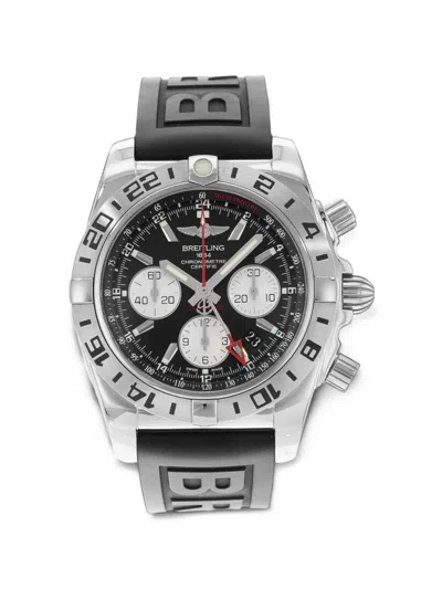 Pre-owned Breitling Chronomat 44mm Watch In Black