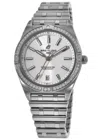 Breitling Chronomat Automatic 36 White Diamond Dial And Bezel Steel Women's Watch A10380591a1a1 In White