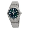 BREITLING BREITLING CHRONOMAT AUTOMATIC CHRONOMETER GREEN DIAL MEN'S WATCH A32398101L1A1