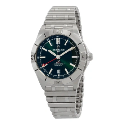 Breitling Chronomat Automatic Chronometer Green Dial Men's Watch A32398101l1a1