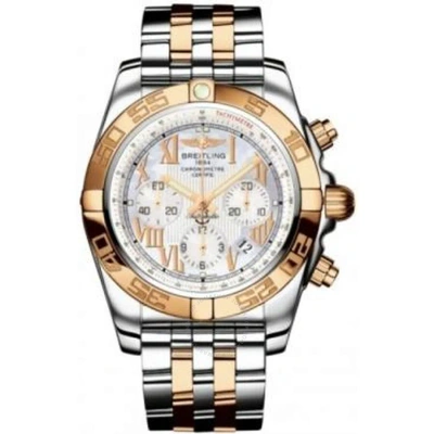 Breitling Chronomat Automatic Men's Two Tone Watch Cb011012/a693.375c In Metallic