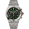 Breitling Chronomat B01 42 Automatic Chronograph Green Dial 18k Rose Gold Men's Watch Ub0134131l1u1 In Green