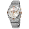 BREITLING PRE-OWNED BREITLING CHRONOMAT B01 CHRONOGRAPH AUTOMATIC SILVER DIAL MEN'S WATCH IB0134101G1A1