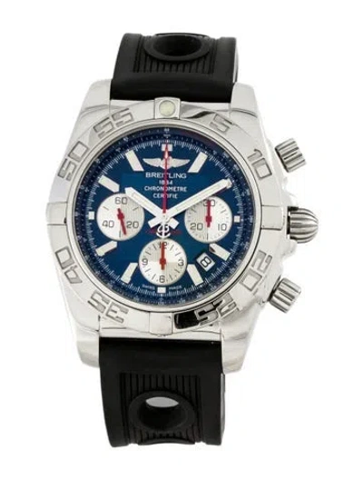 Pre-owned Breitling Chronomat B01 Watch In Multicolor