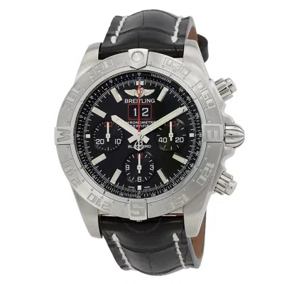 Breitling Chronomat Blackbird Chronograph Automatic Chronometer Black Dial Men's Watch A4436010/bb71