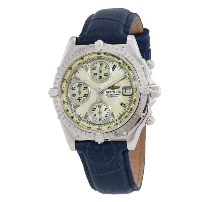 Breitling Chronomat Chronograph Automatic Chronometer Men's Watch J1305012/i350.568p.j18 In Blue