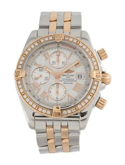 Pre-owned Breitling Chronomat Evolution Watch, 43mm In Multicolor