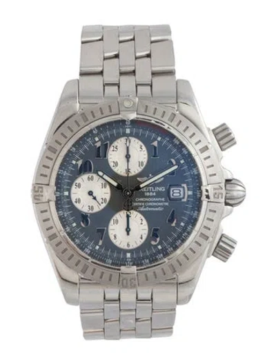 Pre-owned Breitling Chronomat Evolution Watch, 45mm In Multicolor