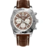 BREITLING BREITLING CHRONOMAT GMT CHRONOGRAPH AUTOMATIC BROWN DIAL MEN'S WATCH AB041012/Q586.757P.A20D.1