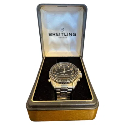 Pre-owned Breitling Chronomat Gt A13330 Stainless Steel Automatic Chronograph In Multi