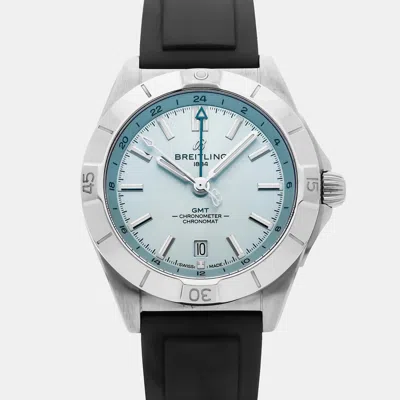 Pre-owned Breitling Chronomat P32398101c1s1 In Blue